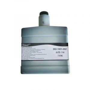 Ordinary black ink/butanone base make up 302-1001-002 for Citronix with chip