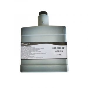 Ordinary plastic black ink/butanone base make up 302-1003-001 for Citronix with chip