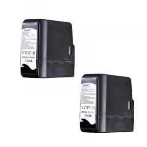 Methanol solvent V707-D makeup solvent with chip make up cartridge  for Videojet inkjet printer