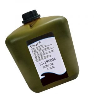 Alcohol-based black ink  used for Domino inkjet printer IC-1BK004