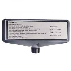 Normal black ink used for Domino inkjet printer IR-236BK and IC-236BK