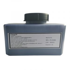 Alcohol resistant black ink used for Domino inkjet printer IR-223BK and IC-223BK