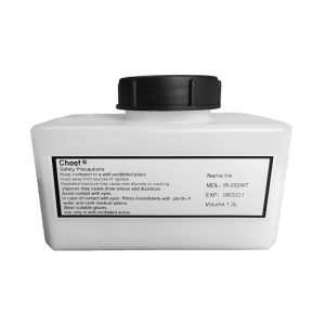 White ink used for Domino inkjet printer IR-252WT and IC-252WT