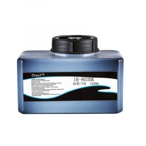 Acetone based black ink used for Domino inkjet printer IR-803BK and IC-803BK