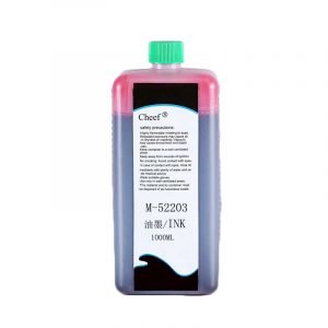 Red ink M-52203 for Rottweil industrial countinuous inkjet printer