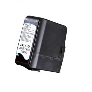 China made alternative Green V416-D makeup solvent with chip make up cartridge  for Videojet inkjet printer