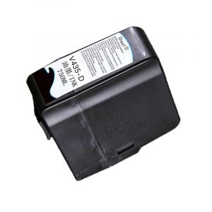 China made alternative Black V435-D makeup solvent with chip make up cartridge  for Videojet inkjet printer