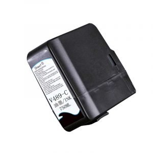 China made alternative Black V489-C makeup solvent with chip make up cartridge  for Videojet inkjet printer