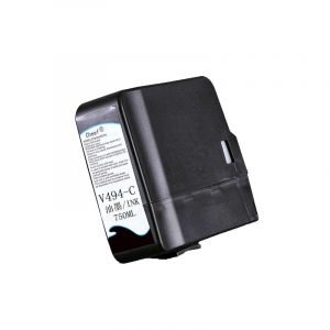 China made alternative White V494-C makeup solvent with chip make up cartridge  for Videojet inkjet printer