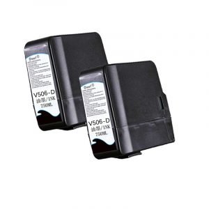 China made alternative Black V506-D makeup solvent with chip make up cartridge  for Videojet inkjet printer
