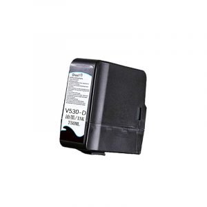 China made alternative Black V530-D  makeup solvent with chip make up cartridge  for Videojet inkjet printer