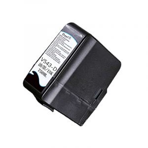Alcohol-based black ink V543-D makeup solvent with chip make up cartridge  for Videojet inkjet printer