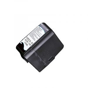 China made alternative Black V653-D makeup solvent with chip make up cartridge  for Videojet inkjet printer