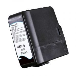 Black ink W512-D used for Willett  inkjet printer