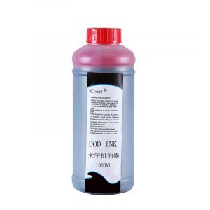 Butanone red ink  M221-Q used for Videojet DODlarge font machine