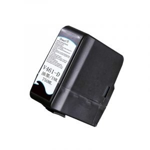 China made alternative Black V461-D makeup solvent with chip make up cartridge  for Videojet inkjet printer