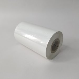 V2F-50WO-WR CHEEF 110mm * 300m White mixed base WR barcode printer ribbon, suitable for printed materials