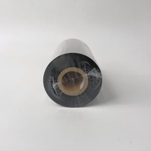 V2F-110BLO-SR CHEEF 110mm * 300m Black  General resin Flat pressure super strong wax based SSW suitable for printed materials